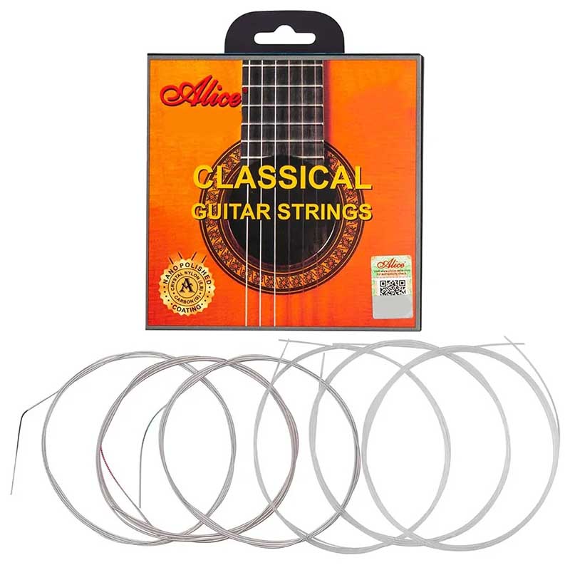 Avant Cordes Chitarra Classica Corde da Concerto - Nylon Cristallo & Carbonio per Acuti con Suono Pieno ed Equilibrato, Comodo al Tocco