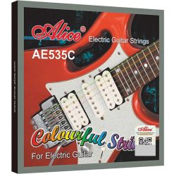Avant Corde di Chitarra Elettrica - Corde per Pratica & Performance, Corde Colorate per Chitarra Elettrica, Aspetto Brillante