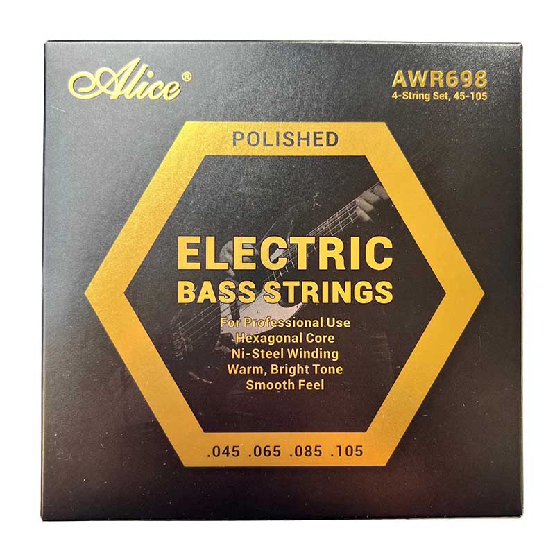Cuerdas de Bajo Eléctrico - Para uso profesional, acero niquelado
