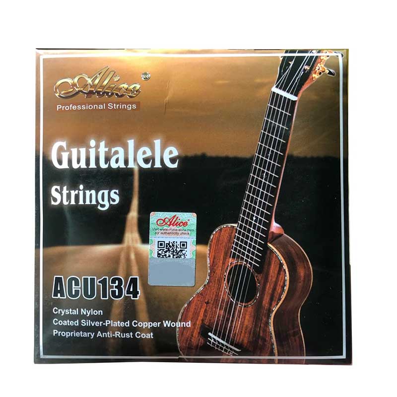 Corde di Guitalele - Corde da Concerto, Nylon Cristale, Suono Chiaro e Brillante