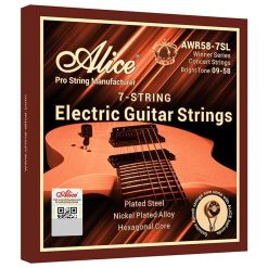 Corde per Chitarra Elettrica - Suono Pieno-Ricco per una Performance Esplosiva. La Settima Corda Ti Permette di Suonare su una Gamma Più Ampia
