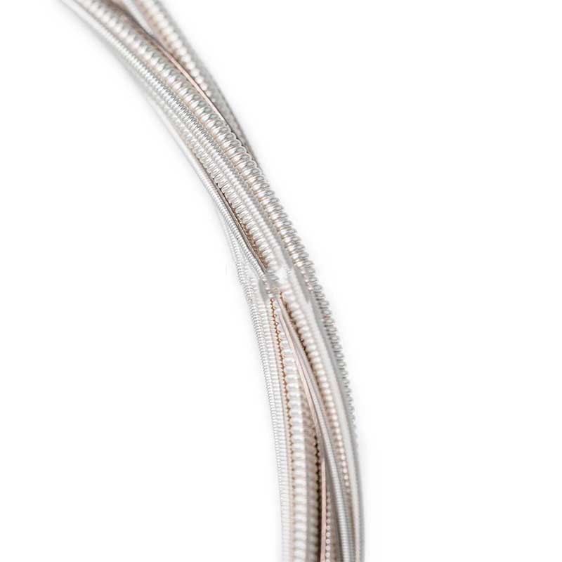 Corde per Chitarra Acustica - Rame Placcato Argento, Basso Profondo e Duraturo e Armoniche Ricche
