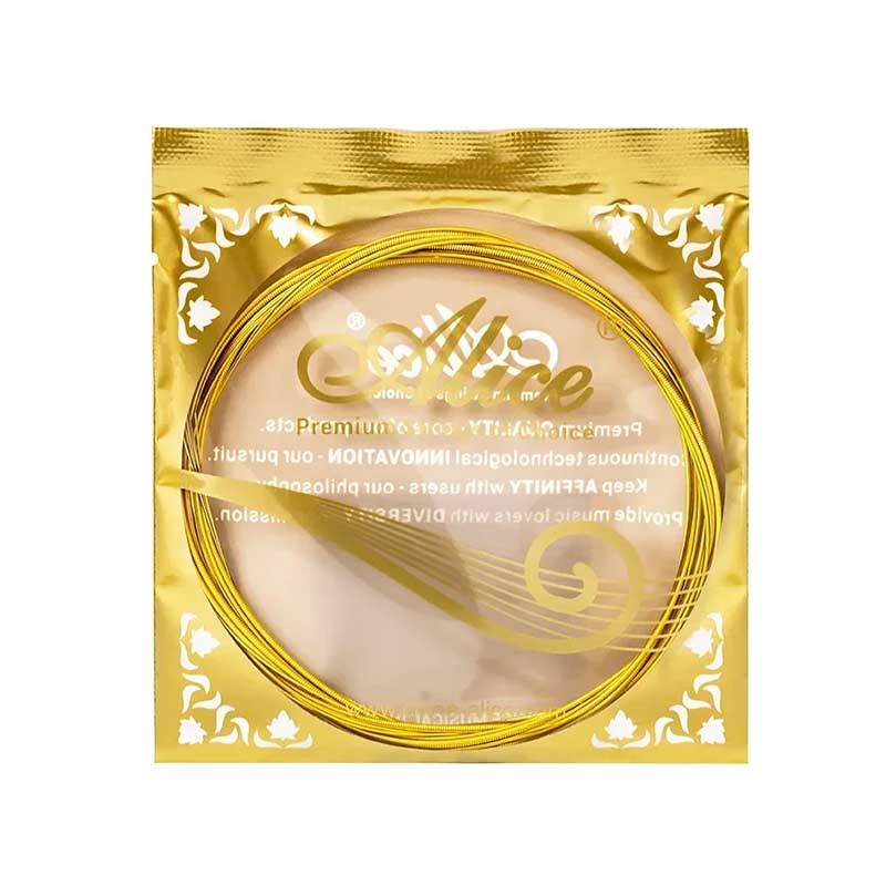 Cuerdas para Guitarra Acústica - Conjunto Completamente Bañado en Oro, Bronce Fosforado