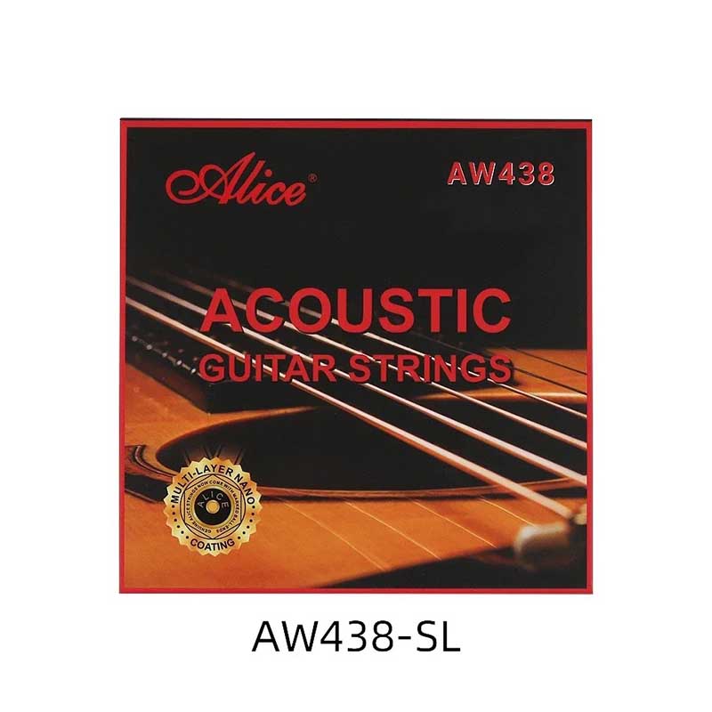 Cordes pour Guitare Acoustique - Revêtement Nano Multi-Couches, Chaud, Son Clair et Projetant Super Léger