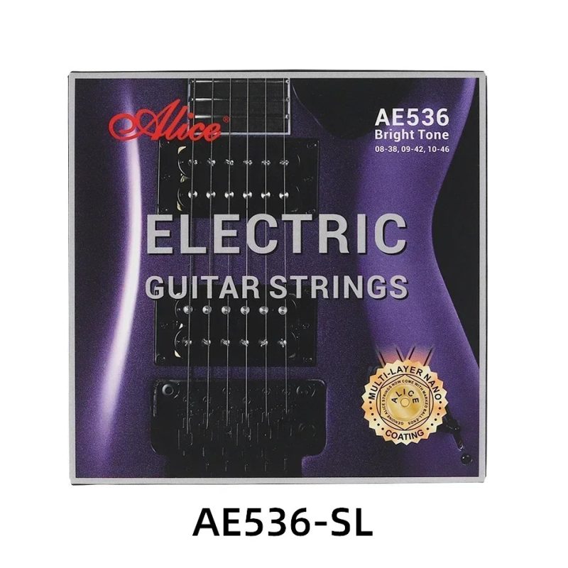 Corde per Chitarra Elettrica - Corde da Concerto, Rivestimento Nano Multi-Strato - Tensione Super Leggera