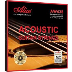 Cordes pour Guitare Acoustique - Revêtement Nano Multi-Couches, Chaud, Son Clair et Projetant
