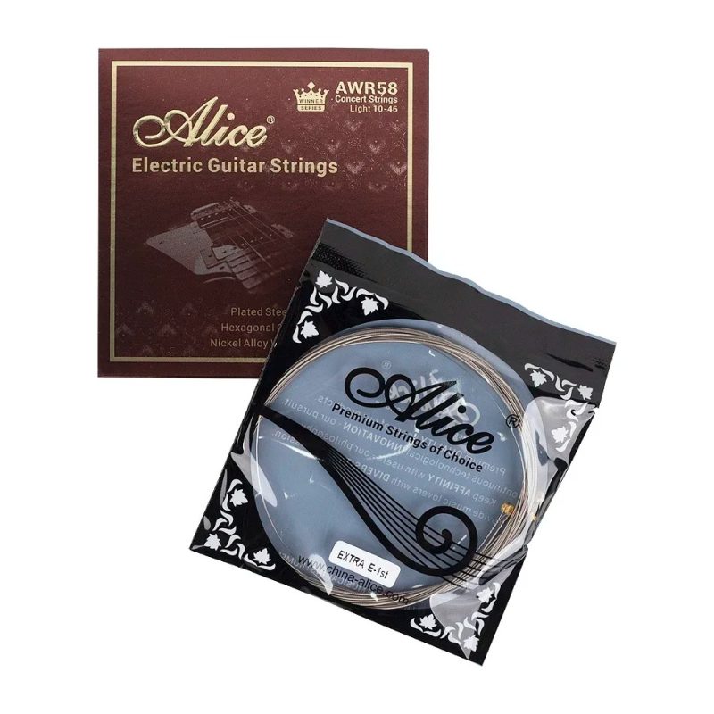 Dettagli delle Corde di Chitarra Elettrica - Suono Chiaro-Trasparente