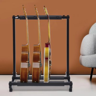 Support Multi-Guitares Stage Rack Pro capacité 3, 5, 7 ou 9 guitares