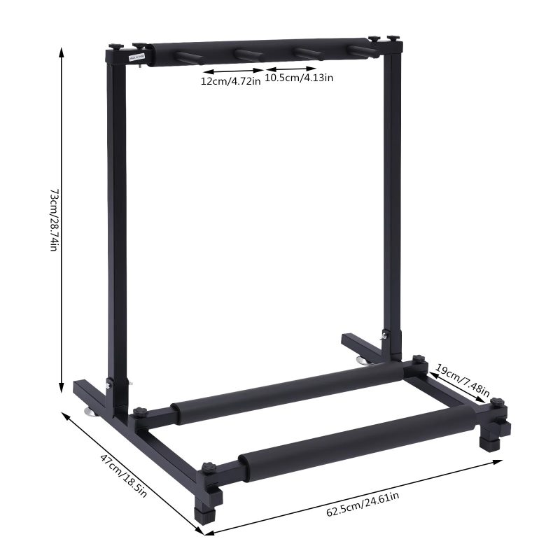 Support Multi-Guitares Stage Rack Pro - capacité 3 guitares