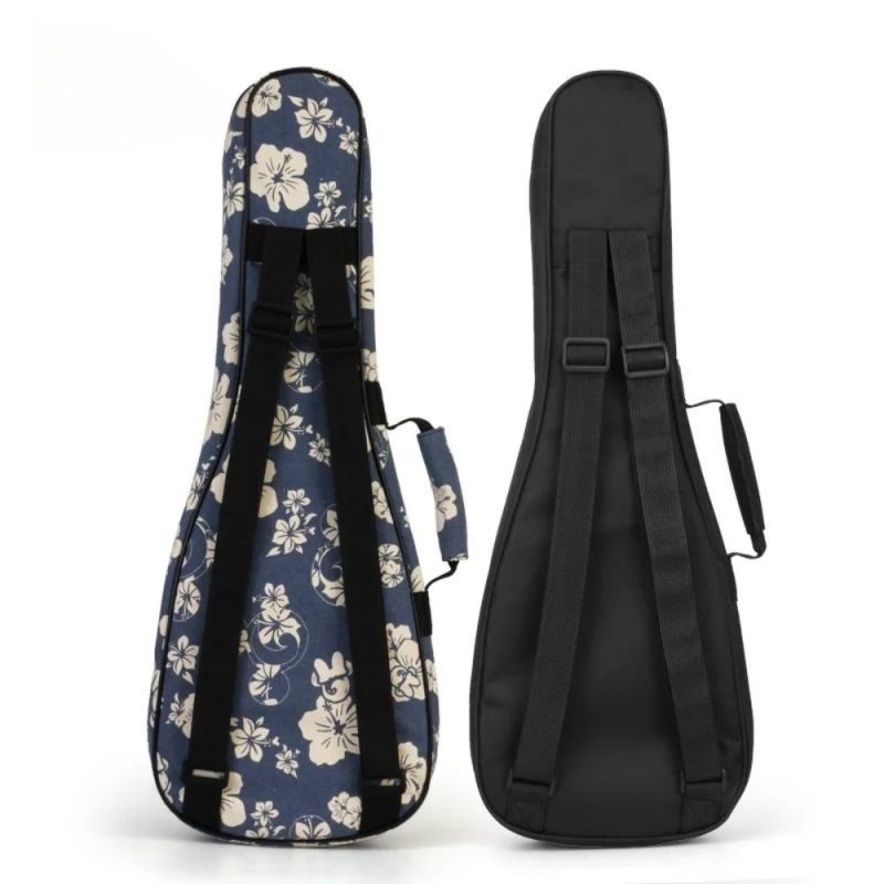 Vue complète de la Housse Ukulélé Aloha Floral