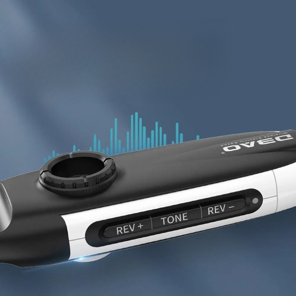 Dettagli del Kazoo Elettrico Senza Fili - Ricarica USB - Effetti Sonori e Regolazioni Multiple
