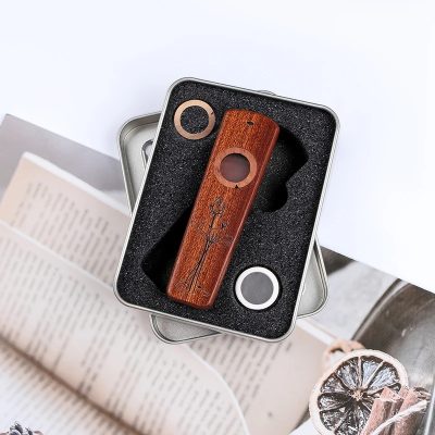 Dimensioni del Kazoo in Legno di Sapelli - Melodia Lotus - modello 2