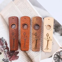 Kazoo in Legno di Sapelli - Melodia Lotus - 4 colori a scelta