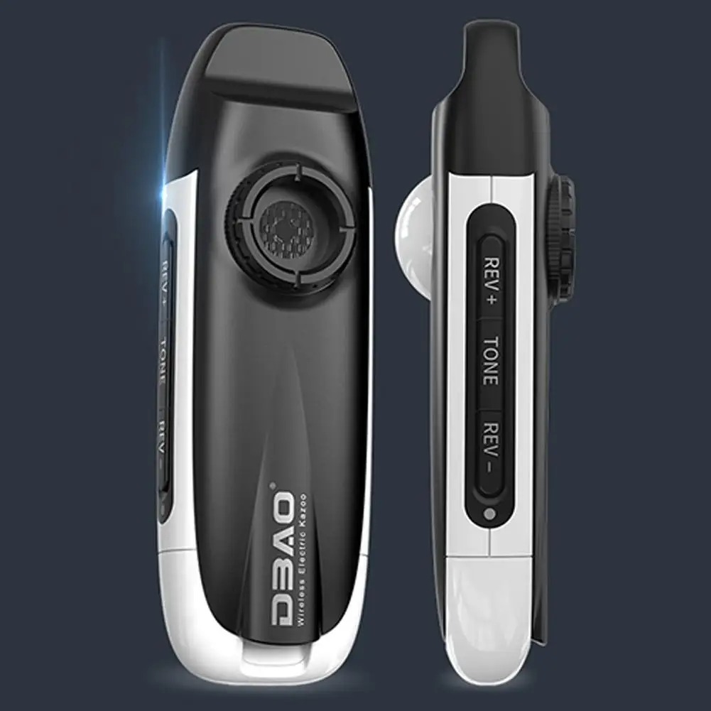 Magnifico Kazoo Elettrico Senza Fili - Ricarica USB - Effetti Sonori e Regolazioni Multiple