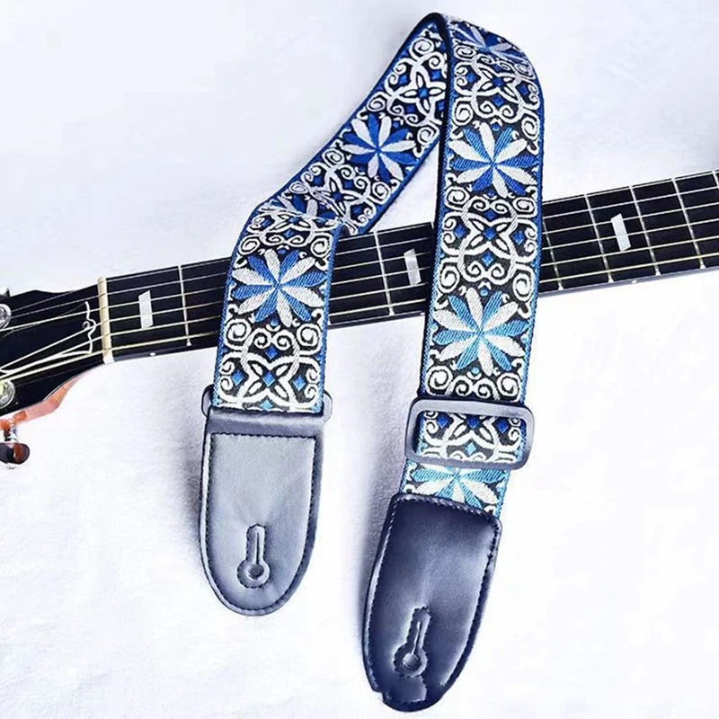 Magnifica Tracolla per Chitarra Classica 'Azur Mosaïque