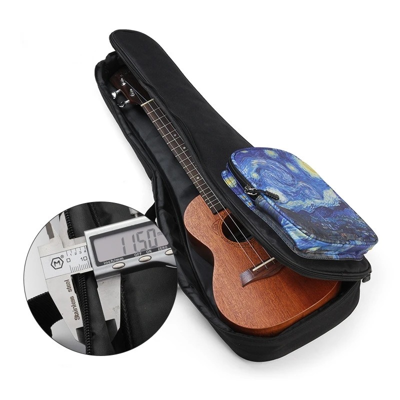 Spessore della Custodia per Ukulele Van Gogh - Notte Stellata