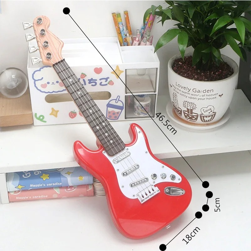 Dimensions Magnifique guitare électrique pour enfant - 43 cm