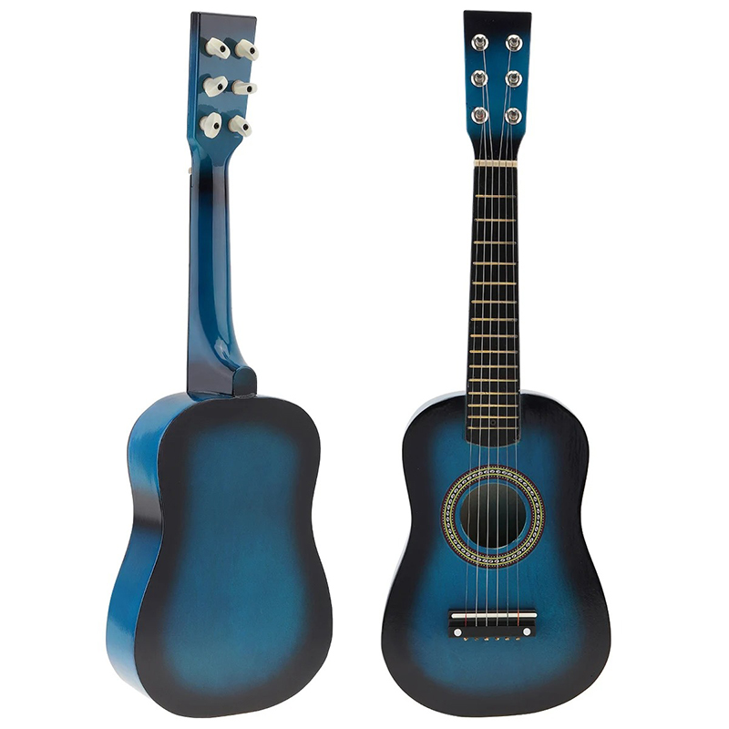 Chitarra per Bambini Trio Armonia Colorata Blu 58 cm