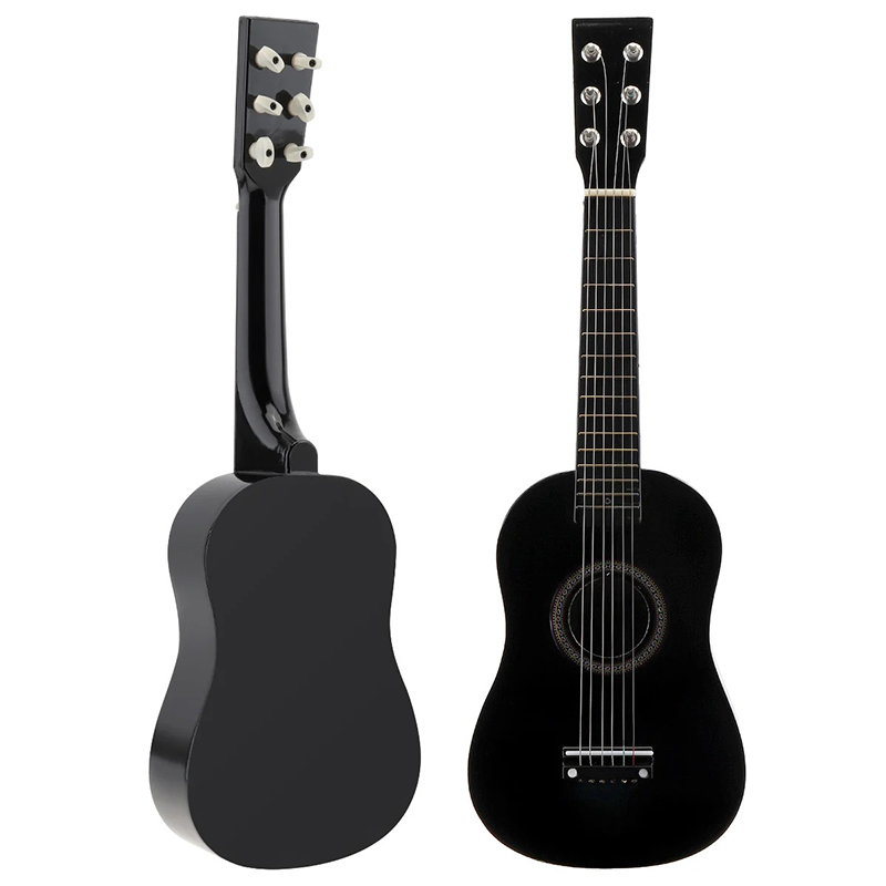 Chitarra per Bambini Trio Armonia Colorata Nero 58 cm
