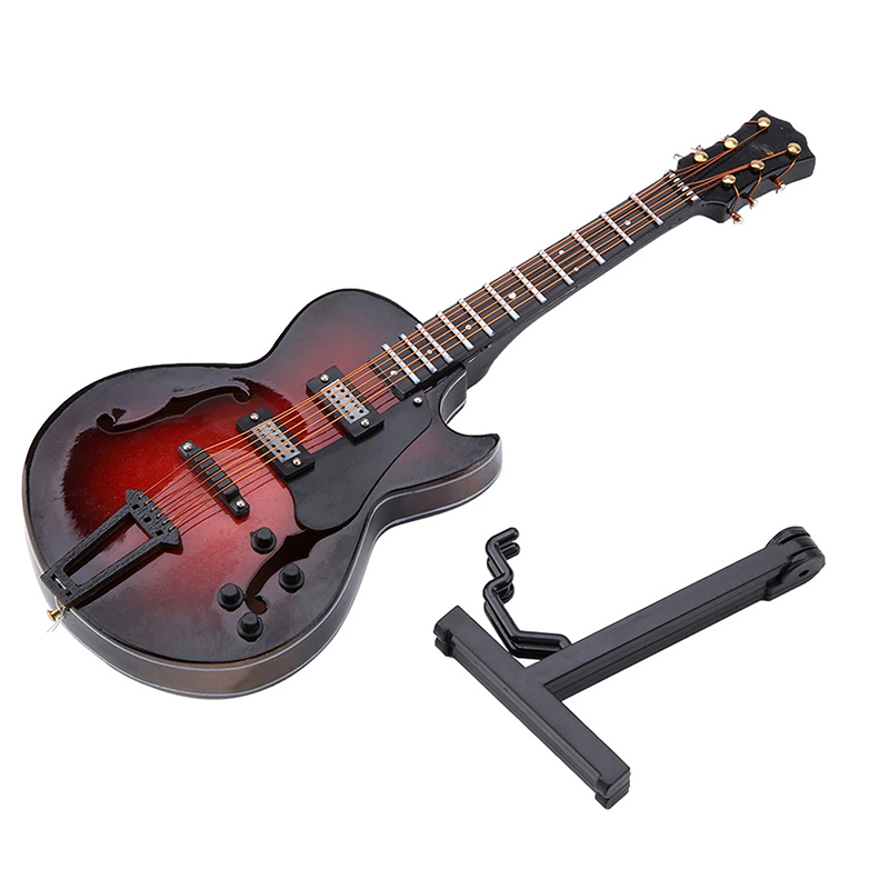 Chitarra Miniatura 'Red Velvet Jazz