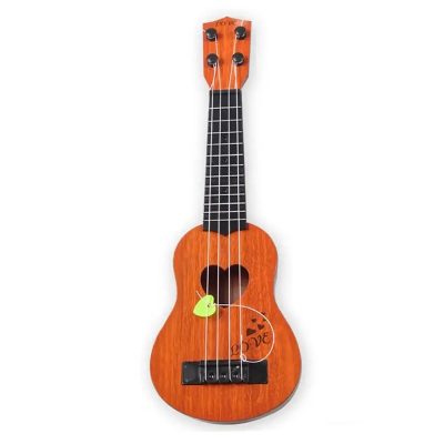 Mini Ukulele per Bambini 'Melodie del Cuore' Colore Marrone