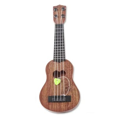 Mini Ukulele per Bambini 'Melodie del Cuore' Colore Legno