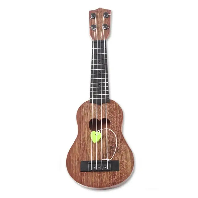 Mini Ukulele per Bambini 'Melodie del Cuore' Colore Legno