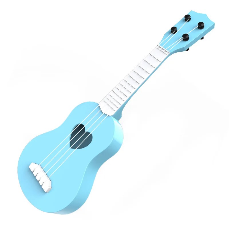 Petite guitare pour enfant pour filel ou garçon au choix Couleur Bleu