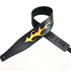Cinghia per Chitarra Fiamme Lame di Fuoco