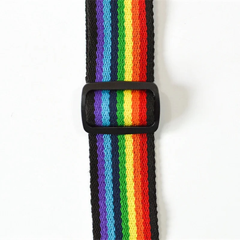Cinghia per Chitarra Colorata 'Arcobaleno Vibrante