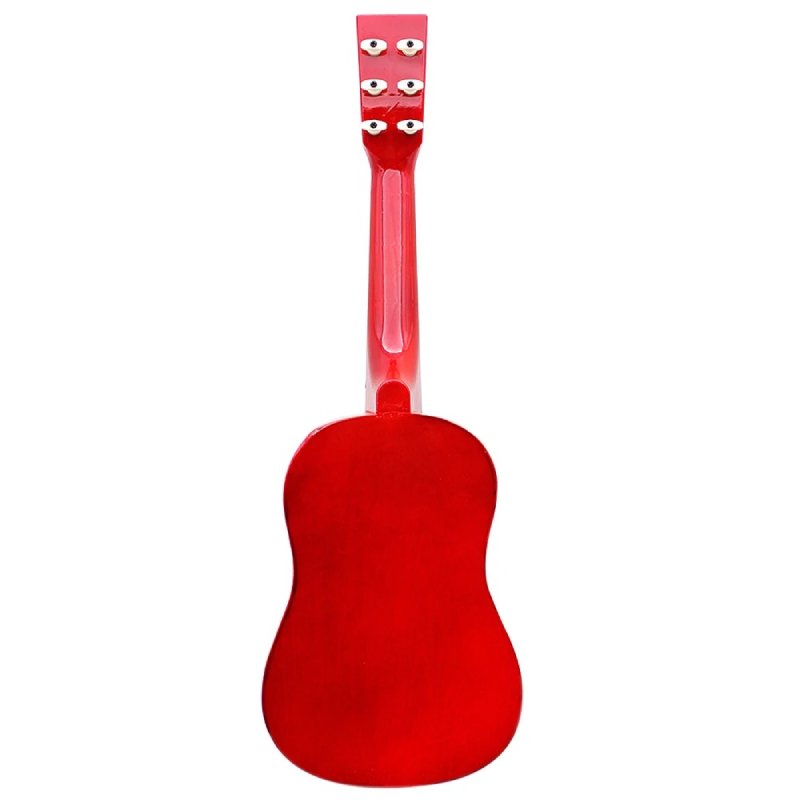 Vista posteriore della Chitarra Bambino Trio Armonia Colorata 58 cm