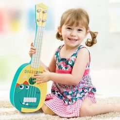 Panoramica generale della chitarra per bambini 'Avventure Dinosauri' Safari