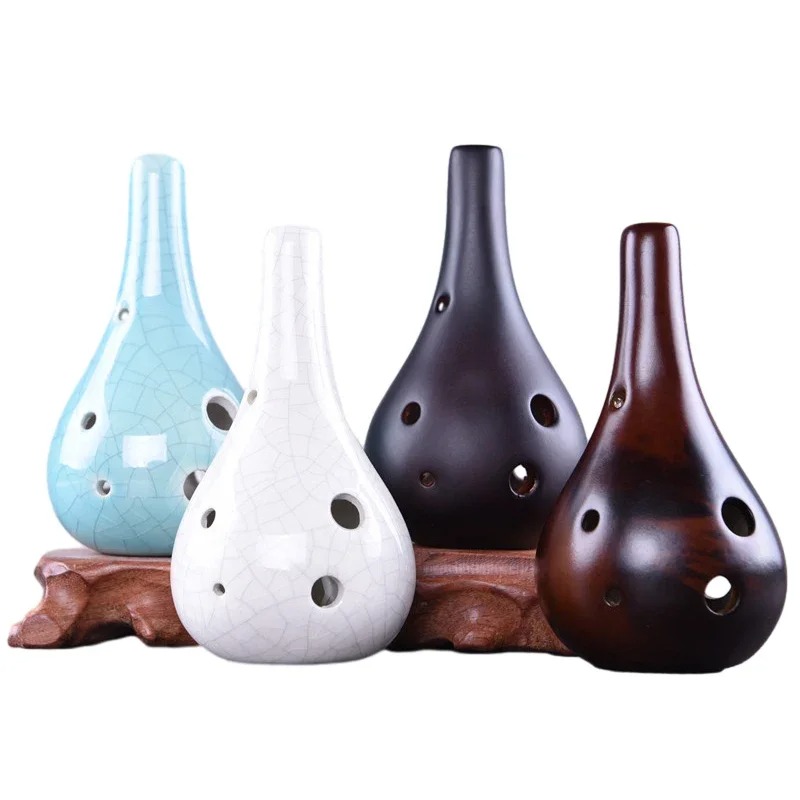 Avant Ocarina Goccia di Ceramica - Suono Zen Elegante - 4 colori a scelta!