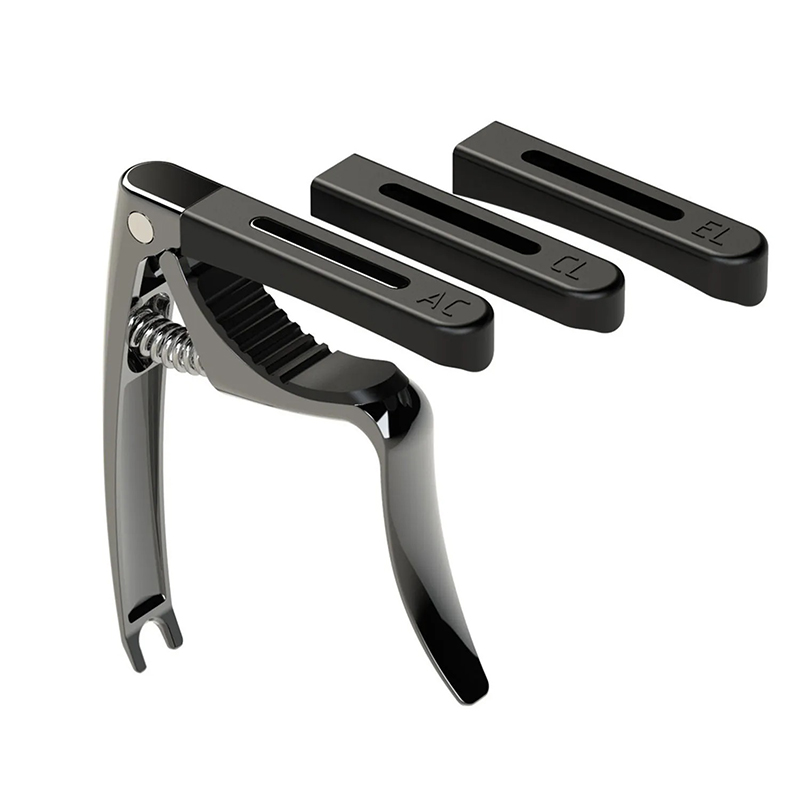 Capotasto Universale Multi-Profilo - Regolazione 3-in-1! Colore Nero