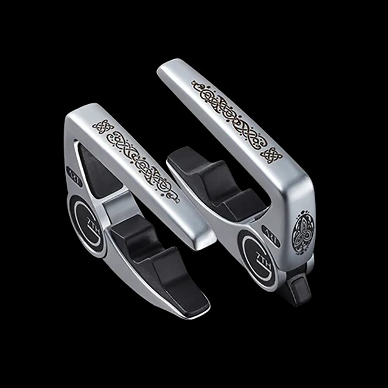 Capotasto per Chitarra - Modello Celtic Pulse Colore Argento