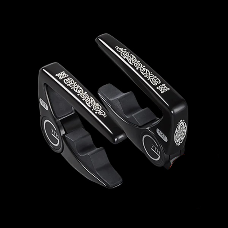 Capotasto per Chitarra - Modello Celtic Pulse Colore Nero