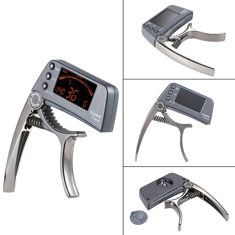 Dettagli Capotasto Accordatore LCD Modello Clip & Tune Polivalente