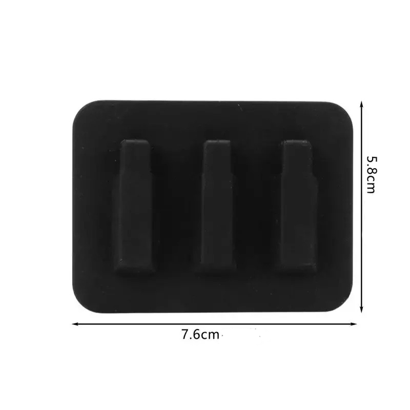 Dimensioni Chitarra Acustica Silenziosa - Sordina in Silicone Mute Pad Flex per Riduzione del Rumore