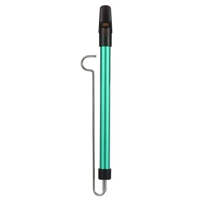 Flauto a Coulisse Cromatico Regolabile - Riscaldamento Vocale & Apprendimento Musicale Colore Verde