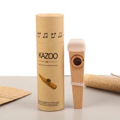 Kazoo Acustico in Legno Naturale - Design Classico e Suono Autentico - Completo!