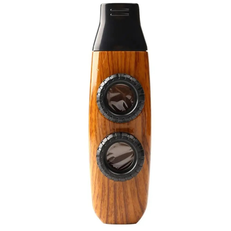 Kazoo de Doble Resonador de Color Madera
