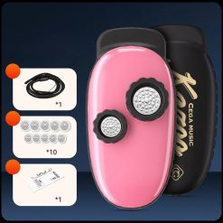 Kazoo DuoTone Doppio Tubo con Armonia Incrociata (Suono Potente e Risonante) - ideale per Professionisti e Registrazioni Colore Rosa
