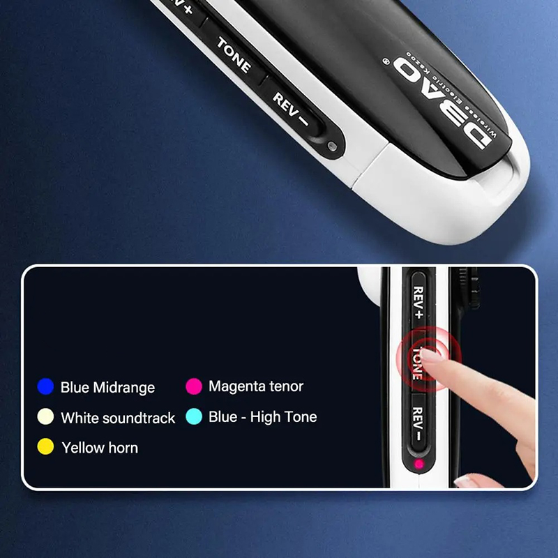 Kazoo Elettrico Senza Fili con Caricamento USB - Effetti Sonori e Regolazioni Multiple