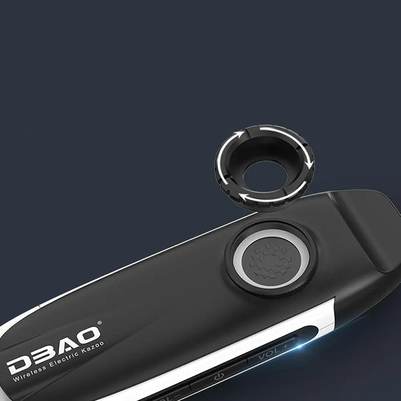 Kazoo - Elettrico Senza Fili - Ricarica USB - Effetti Sonori e Regolazioni Multiple
