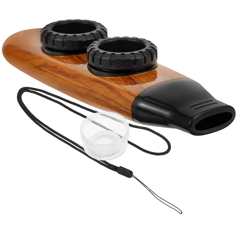 Kazoo in Legno dal Design Vintage - Effetti Sonori Multipli
