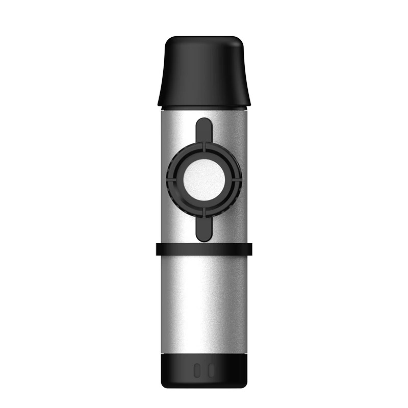 Kazoo Metallico Regolabile - Suono Professionale e Design Premium - Colore Bianco