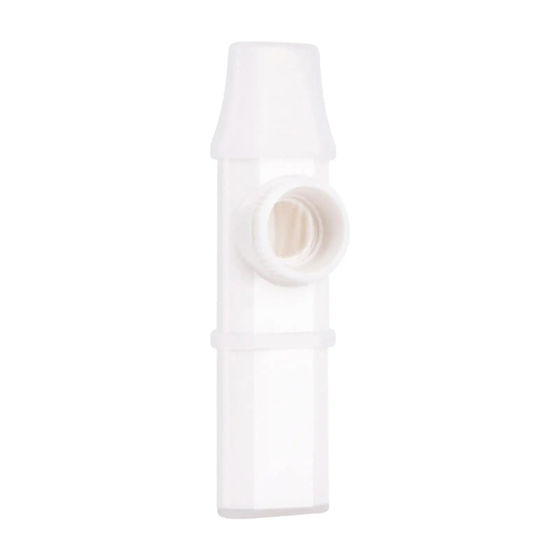 Kazoo Polivalente Suono Puro & Bocchino per Flauto Dolce Colore Bianco