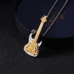 Ciondolo Chitarra Rock - Corde d'Oro