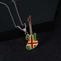 Ciondolo Chitarra Rock - Ribelle Rasta