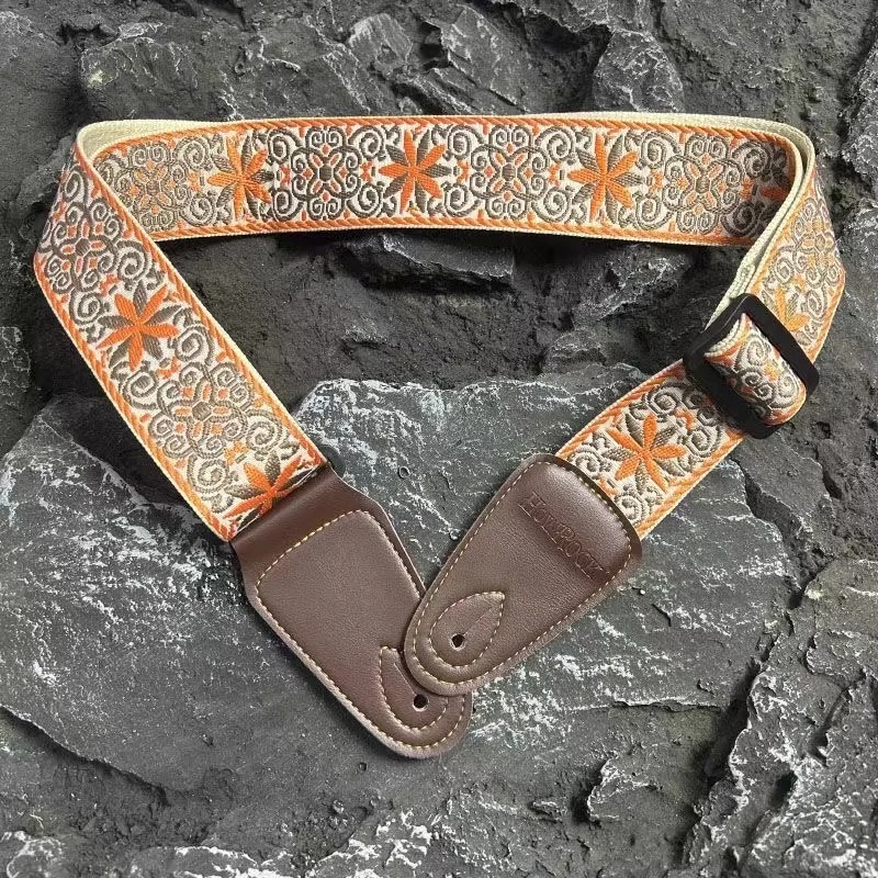 Cinghia per Chitarra Vintage Mandala Solare